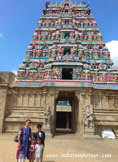 Patteeswaram temple Entrance 