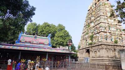 Sri Vakrakali Amman and Chandramouleeswarar Temple - Thiruvakarai